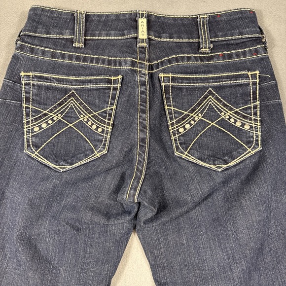 Ariat Denim - Ariat Jeans Womens 27R Blue REAL Denim Boot Cowboy Western Wear Casual